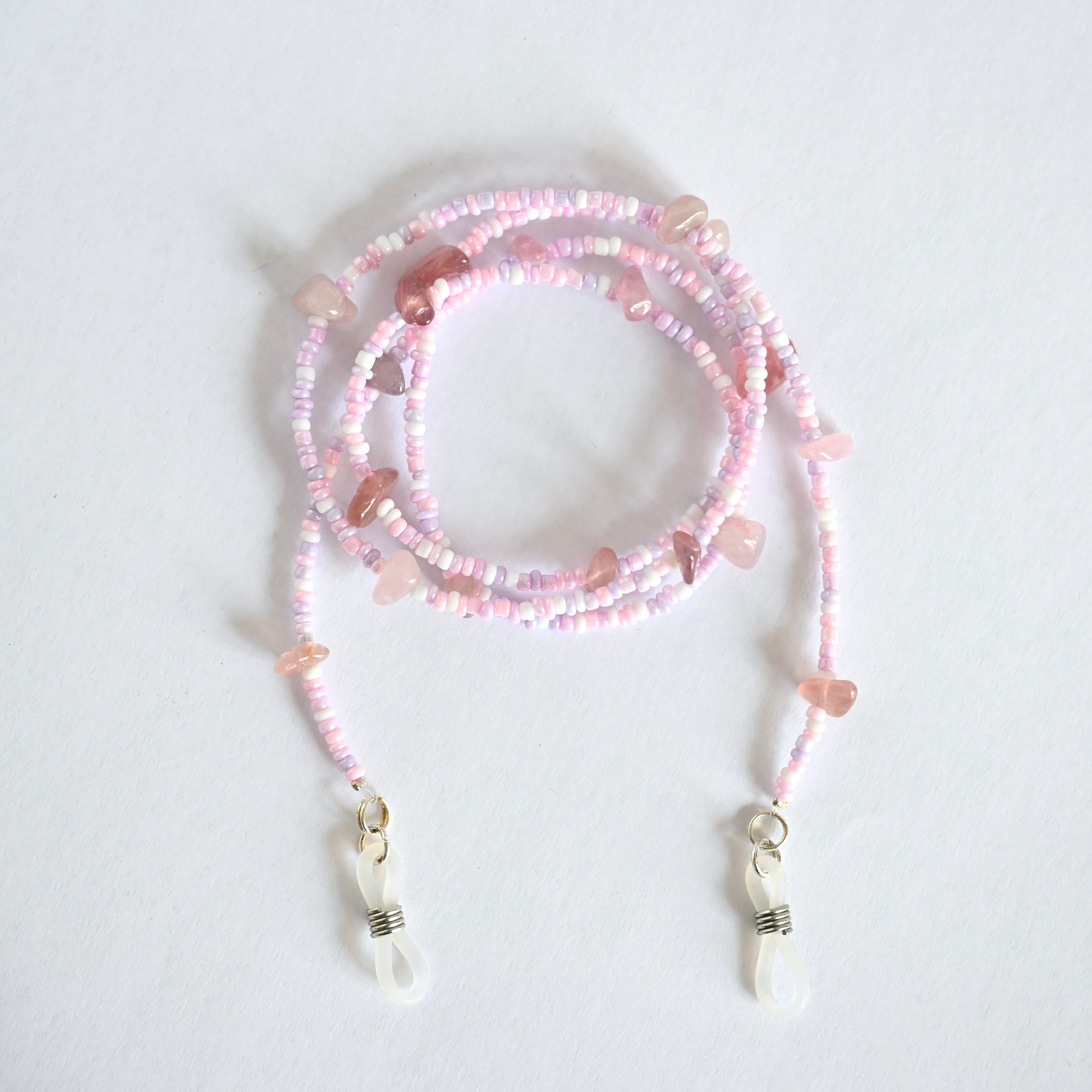 Brillenkette Rose