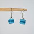 Macarons blau Ohrringe
