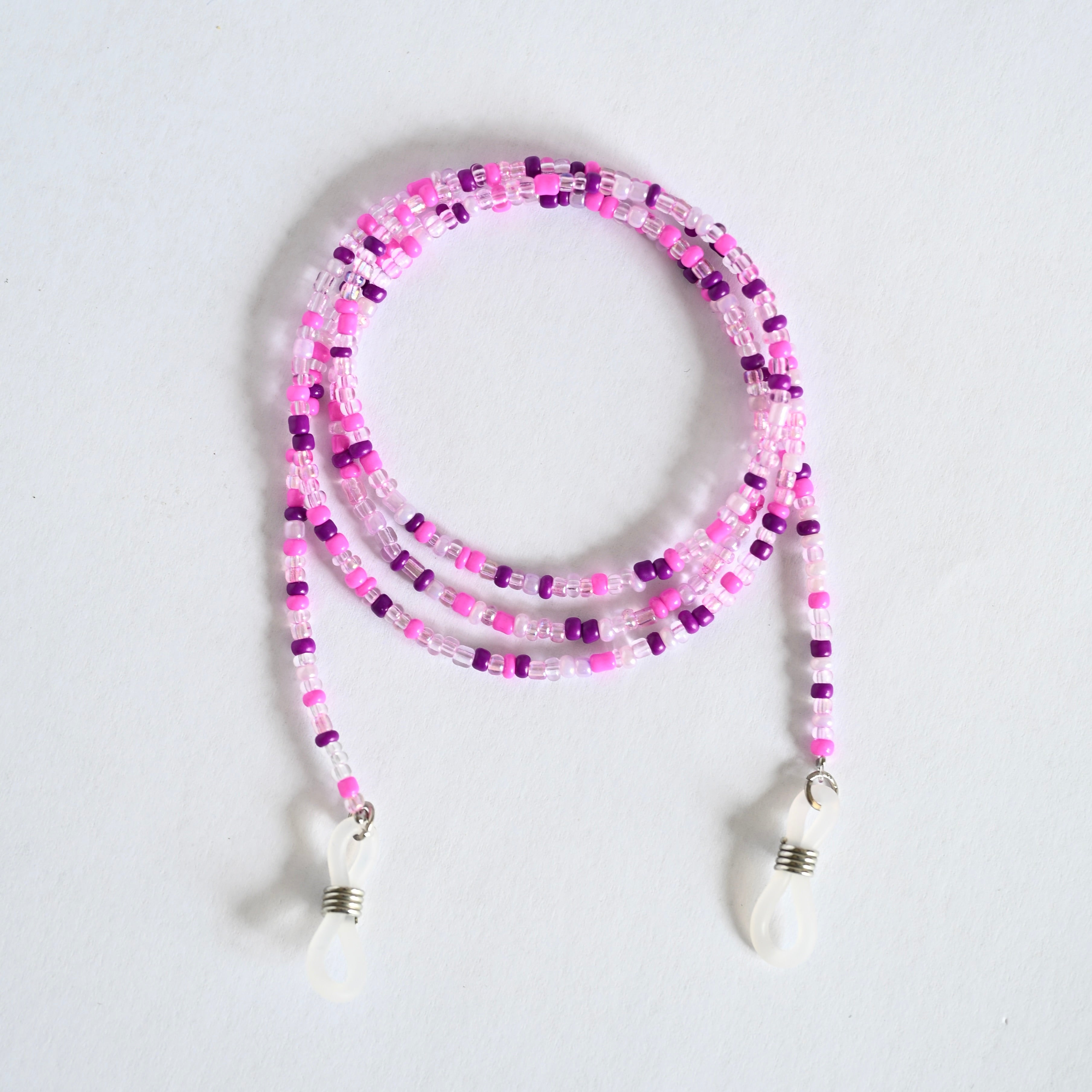 Brillenkette Pink